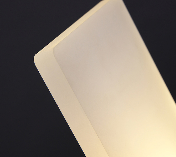 Lampada da parete in acrilico 6W Lampada da parete per interni Lampada da parete in acrilico Led Rgb con BOM / Servizio one-stop Lampada da parete a LED Marchio laser personalizzato Lampada acrilica personalizzata Merci