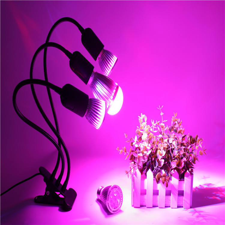 Lampadina a clip a LED transfrontaliera Portalampada a testa singola a doppia testa Portalampada a tre teste E27 Portalampada universale con clip