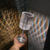 Luci notturne fantasia Lampada da notte a LED Lampada da tavolo in cristallo di design italiano Moda moderna Ricarica USB Regalo romantico Lampada da tavolo a LED con luce notturna