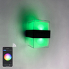 Tuya Graffiti Intelligent App Control RGBW Cambia colore Illuminazione per esterni Impermeabile IP65 Giardino Smart Wifi Lampada da parete a LED