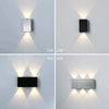 Cube COB LED Illuminazione per interni Lampada da parete Illuminazione domestica moderna Decorazione Sconce Lampada in alluminio 6W 85-265V Per corridoio bagno