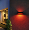Lampada solare a luce solare impermeabile a luce solare per esterni per giardino Street Landscape Balcone Decor Lampada da parete solare per esterni