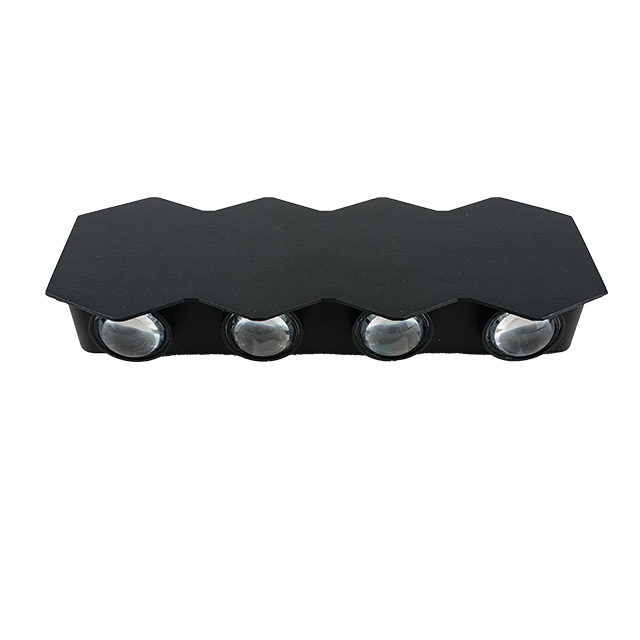 4W 6W 8W New Black Shell White Shell IP65 Impermeabile Applique da parete a LED per esterni su e giù per luci a parete