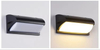 Lampada da parete a led in alluminio per esterni IP65 impermeabile Up Down applique da parete per l'illuminazione del corridoio del bagno del comodino della camera da letto delle scale domestiche