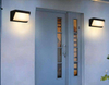 Lampada a luce solare impermeabile a luce solare a luce solare per esterni per giardino Street Landscape Balcone Decor Lampada da parete solare per esterni