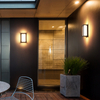Lampada da parete a LED minimalista moderna in acrilico IP65 impermeabile 9W Lampada da parete a LED per esterni per interni per illuminazione stradale da giardino Astratto