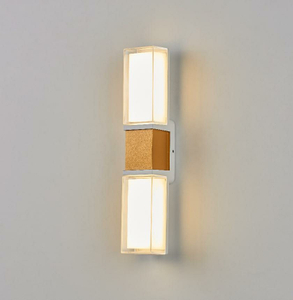 9W 10W Applique da parete per esterni LED Impermeabile IP65 Striscia di alluminio Illuminazione per interni ed esterni Decorazione Portico da giardino Lampade 85-265v