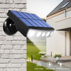 Nuovo tipo di monitoraggio induttivo Lampada da parete solare Lampada da esterno impermeabile per cortile Villa Lampada da esterno per recinzione da giardino