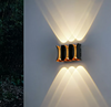 Nuova lampada da parete a LED impermeabile per esterni Balcone in alluminio Portico da giardino Sconce Villa Applique da parete