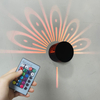 Nuovo RGB da 3 W con controller Remote Touch Illuminazione nordica colorata per applique per feste in camera da letto