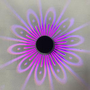 New Peacock Lamp Led Applique da parete RGB Applique Illuminazione decorazione lampada luce interna