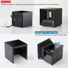 Vendita calda moderna LED Up Down Lighting Soggiorno Cube Sconce Lamp Fixture Mount Indoor Outdoor Wall Light 20W 12CM Cube Light
