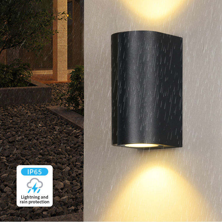 Impermeabile Mount Up Down Garden Outdoor Light Sconce Large Outdoor Wall Mounted Led