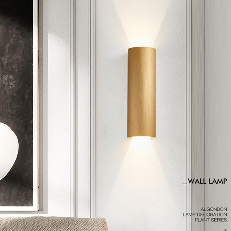 Nuove lampade da parete Led Lineare Light Up And Down Corpo luminoso Lampada Articolo Stile di illuminazione Ufficio moderno Rohs Materiale Epistar Flusso di ingresso