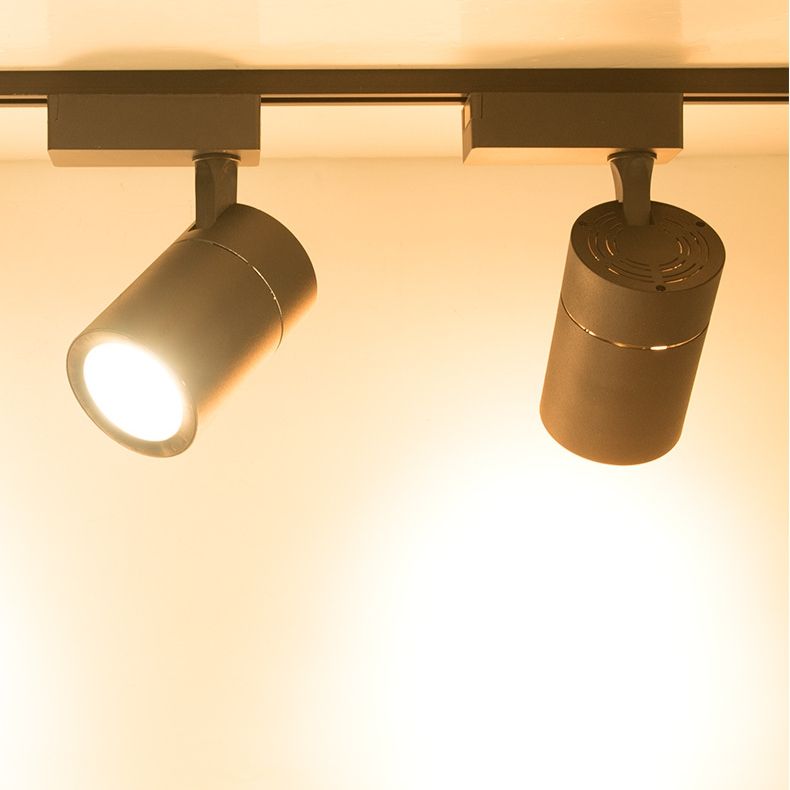 Faretto a binario ad alto display Faretto a LED Negozio di abbigliamento Montato a soffitto Sfondo del soggiorno Faretto a binario per rondelle da parete per guardaroba