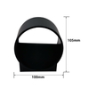 Applique da parete a forma di anello 5W luci decorative per interni Lampada da parete a LED su e giù applique da parete