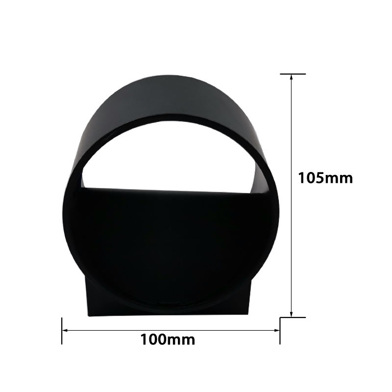 Applique da parete a forma di anello 5W luci decorative per interni Lampada da parete a LED su e giù applique da parete