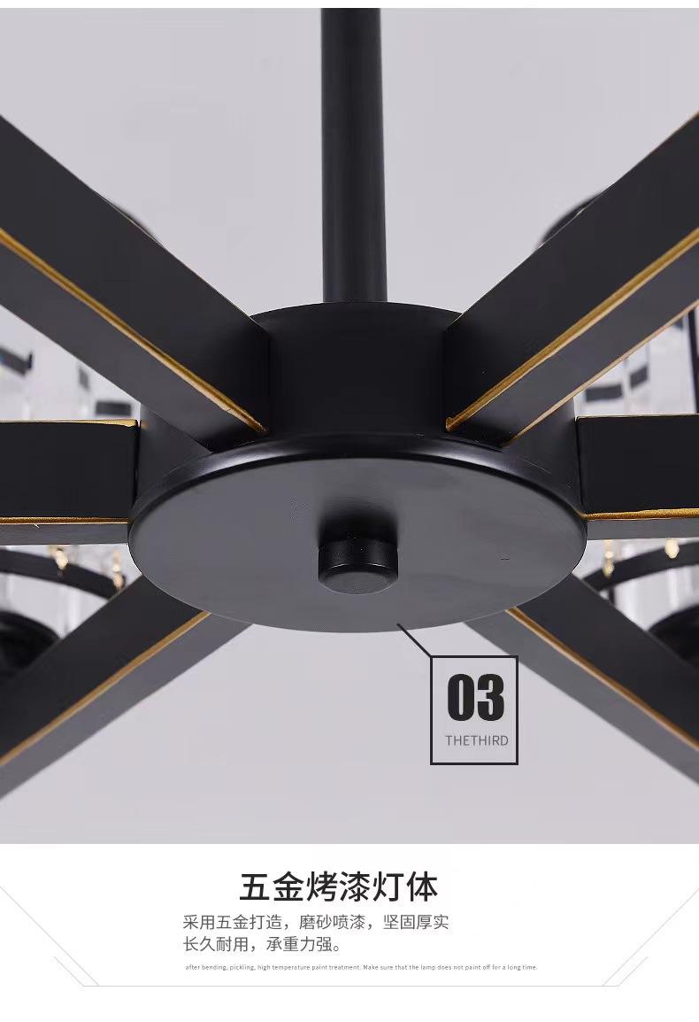 Lampadario a sospensione da 70W Lampadario per sala da pranzo Lampadario per foyer Lampadario a led nero Design nordico Alluminio Lampada moderna luminosa Illuminazione Living Packing Room