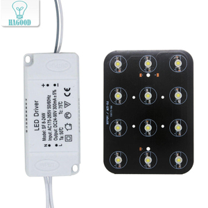 Ingresso adattatore di alimentazione AC175-265V Trasformatore di illuminazione non isolante Corrente costante 220mA per faretto LED fai da te