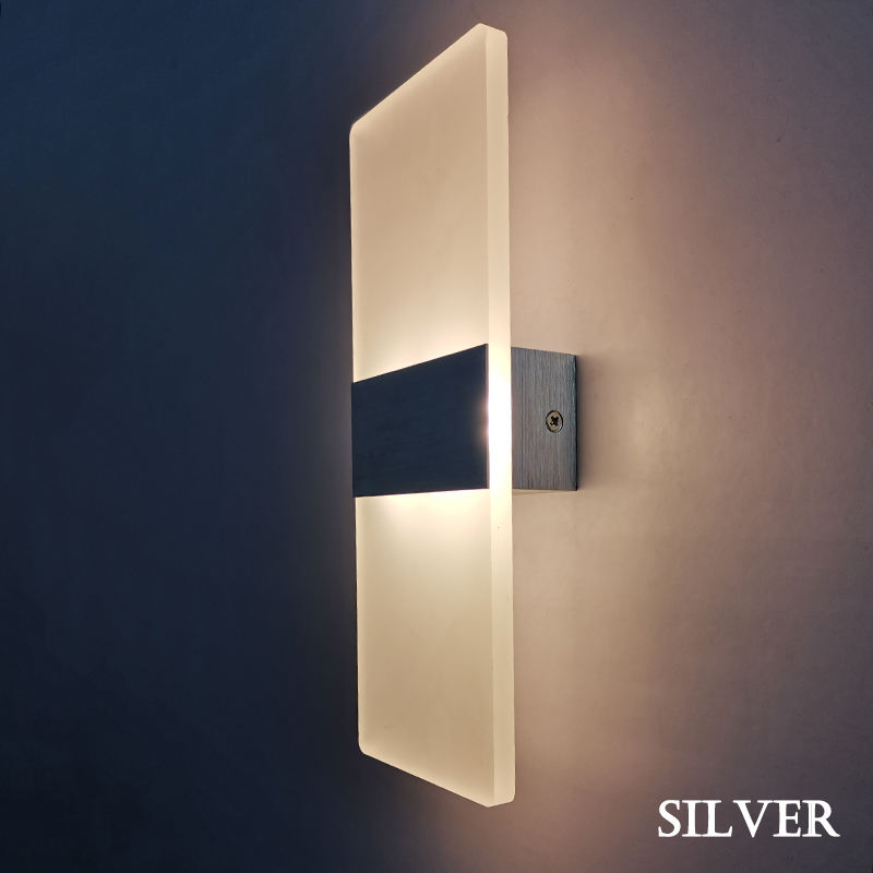 Migliore Vendita Pillole Acriliche Applique da Parete 6W LED Applique da Parete per Illuminazione per Interni Decorazione Industriale Corridoio Hotel Cafe Incorpora Sconce