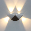 Lampada da parete a LED da 4W Applique Illuminazione colorata Lampada da parete per interni a parete per l'illuminazione domestica del soggiorno del bagno del soppalco 