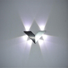 Lampada da parete per la casa moderna a triangolo da 6W Semplice in alluminio a forma di V per la decorazione dell'illuminazione domestica