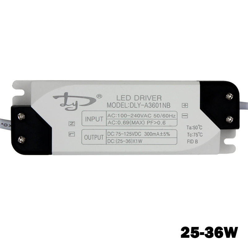 Driver led 25-36W 18-24W 12-18W Miglior prezzo alta qualità