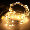 Ghirlanda LED da 2 m in filo di rame con lampada da fata per luci da esterno per feste in ghirlanda e decorazioni natalizie di Capodanno