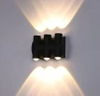 Lampada da parete moderna IP65 Illuminazione per esterni Lampada da parete a LED da 8W impermeabile per interni Soggiorno Corridoio Parco Paesaggio Luce da giardino