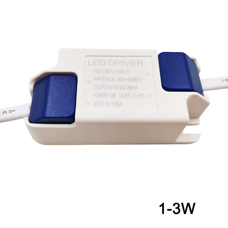 1-36W Sicuro Guscio di Plastica LED Driver Trasformatore di Luce Corrente Costante 300mA Adattatore di Alimentazione per Lampada A Led/Chip