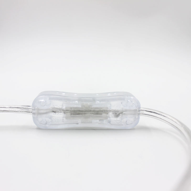Cavo a 2 linee da 0,75 mm Cavo da 1,8 m On Off Cavo di alimentazione per lampada a LED con interruttore a pulsante Spina UE / USA Commutazione luce Prolunga cavo trasparente