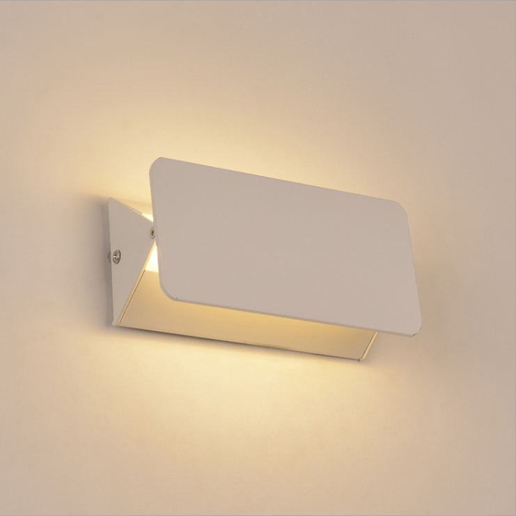 Lampada da parete a LED da 5W Lampada da comodino per camera da letto Angolo di luce regolabile per la decorazione dell'hotel domestico