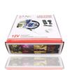 Vendita calda Striscia luminosa a LED 5050 RGB impermeabile con controller chiave 24/44