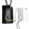 Applique da parete a LED da 21W Art Portico Lampada da decorazione in alluminio 2.4G Tre colori dimmerabili con illuminazione luminosa da comodino controller
