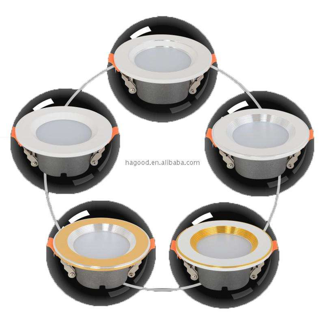 3W 5W 7W 9W 12W 15W Forma rotonda Lampada da incasso a LED Faretto da incasso a soffitto Faretto con driver per interni Utilizzo della lampada