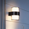 New Round 6W Lampada da parete a led impermeabile in acrilico da giardino Decorazione per esterni Porta d'ingresso Illuminazione Sconce