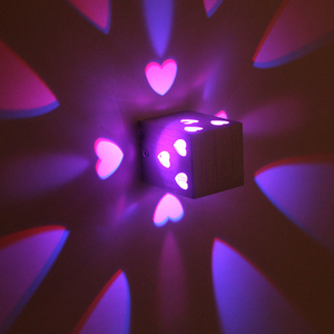 Lampada da parete a forma di cuore di alta qualità Soggiorno Barbiere Prezzo economico di alta qualità