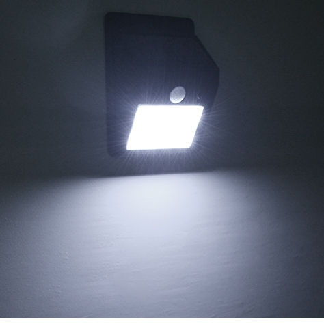 LED Solar Power Light 20LED Luce a parete PIR Motion Sensor Outdoor Impermeabile solare 