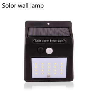 LED Solar Power Light 20LED Luce a parete PIR Motion Sensor Outdoor Impermeabile solare 
