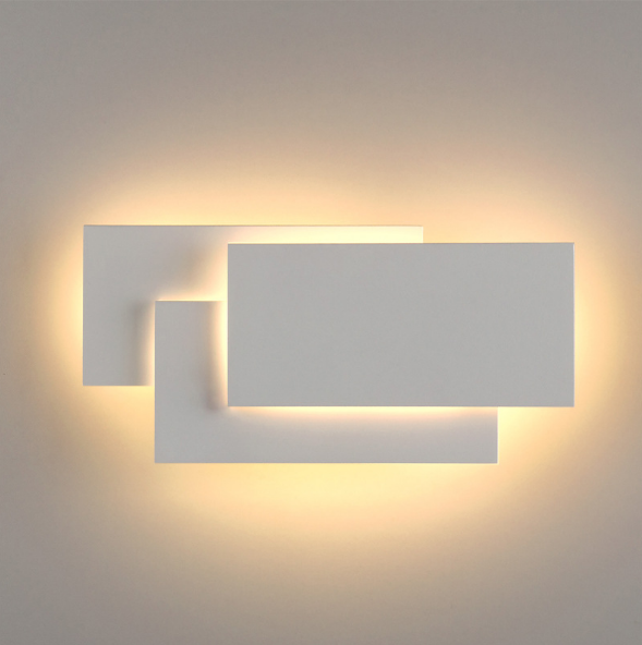 Nuovo moderno hotel da 12 W applique da parete a led per camera da letto soggiorno comodino decorazione interna Black Modern Vanity vende bene elettronico