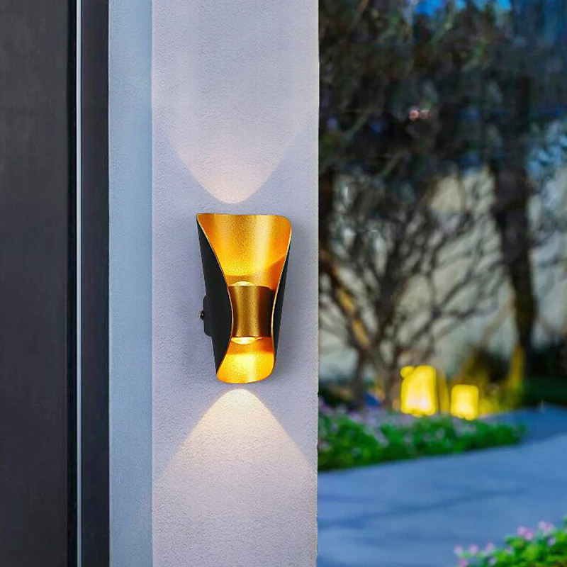 Nuovo 6W 10W Outdoor Impermeabile IP65 COB LED Portico Luci Modern Home Decor Up Down Lampada da parete in alluminio