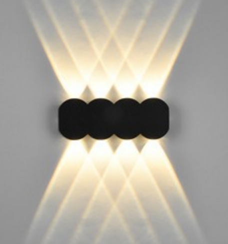 Nuova fabbrica all'ingrosso IP65 alluminio impermeabile esterno su e giù applique da parete applique da parete a led per la casa con prezzo di fabbrica
