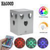 3W LED Love heart 3W RGB Lampada da parete con telecomando per la casa Camera da letto Scala Foyer Decorazione Decorateur Beauty Room