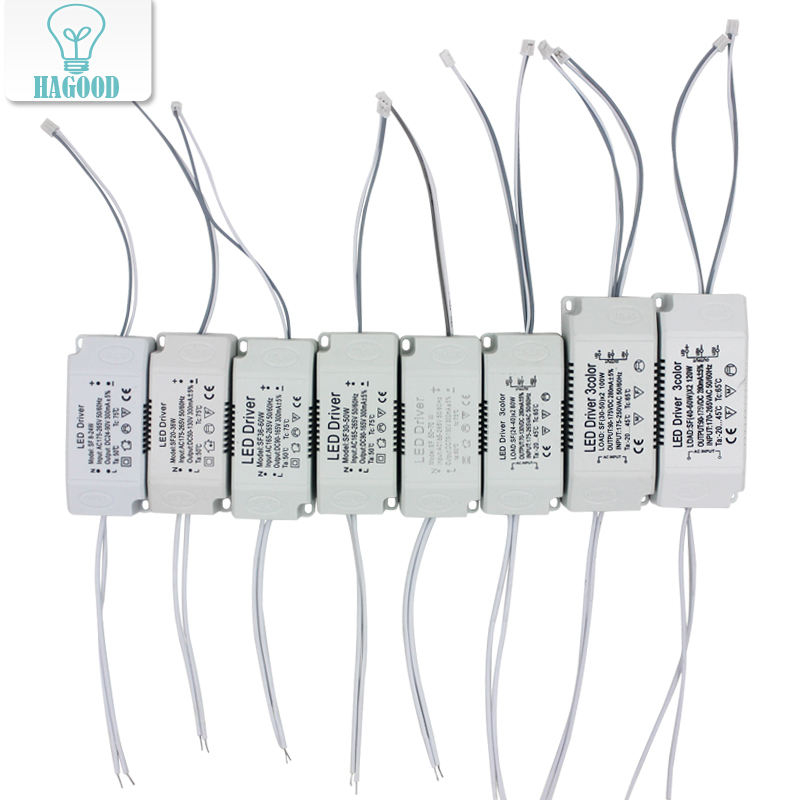 Adattatore di alimentazione del driver LED da 8-120 W. Ingresso del driver della luce a led AC175-265 V Trasformatore di illuminazione non isolante 220 mA