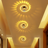 Lampada da parete a soffitto a LED rgb porosa con plafoniera a bacchetta con telecomando lampada da parete per montaggio a parete con luce domestica intelligente