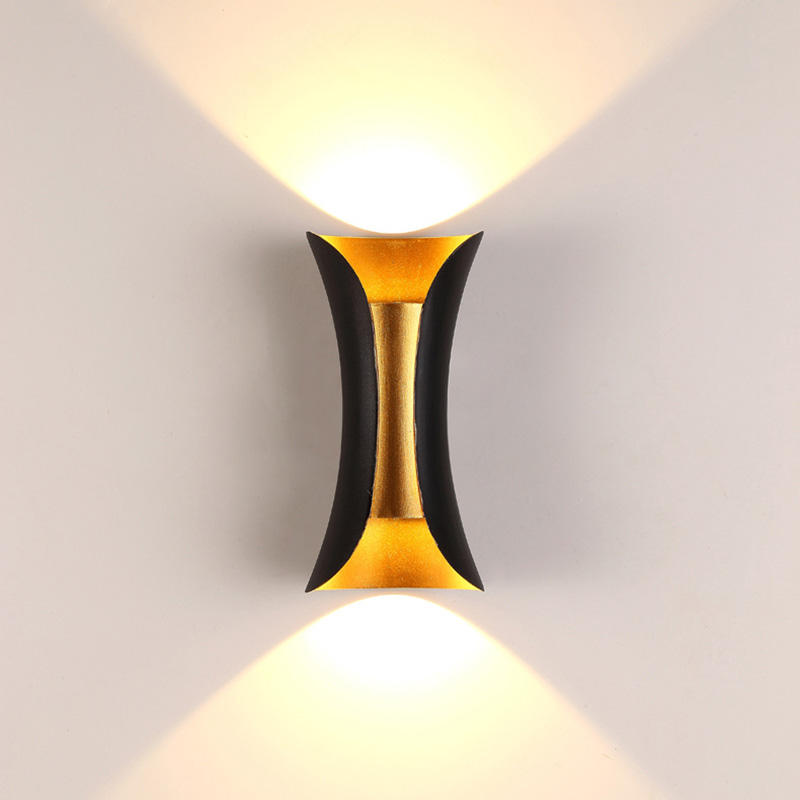 10w nuovo design di grandi dimensioni decorazione per le vacanze lampada da parete impermeabile per interni ed esterni di lusso lampada da parete a LED IP65