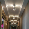 360 Gradi Luce Esterna Della Finestra Telaio Della Porta Lampade Hotel KTV Corridoio Corridoio Portico Luce Esterna Apparecchi di Montaggio A Parete