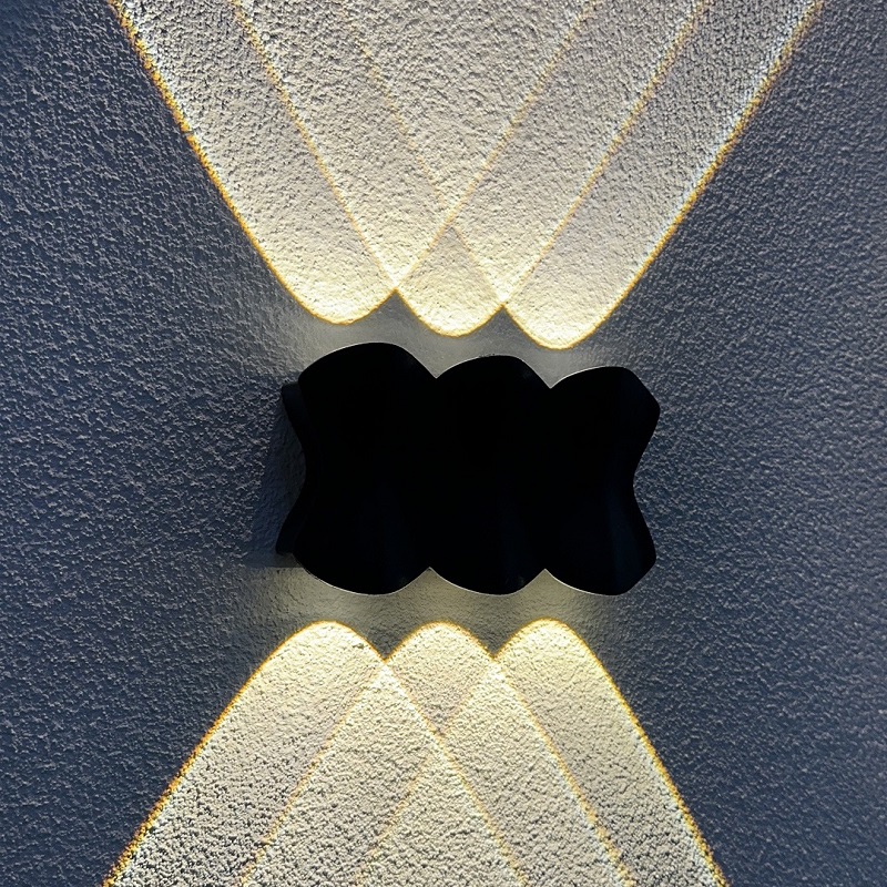 Lampada da parete per esterni per interni Lampada da parete a LED su e giù IP65 Illuminazione impermeabile applique moderne per esterni applique moderne per illuminazione esterna applique moderne per esterni 