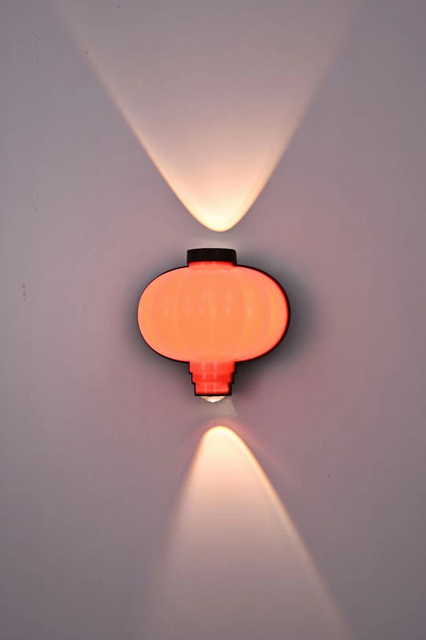 Lampada da parete moderna a led per montaggio a parete Lampada da parete a led per esterni Lampada da parete decorativa per esterni Lampada da parete a forma di lanterna