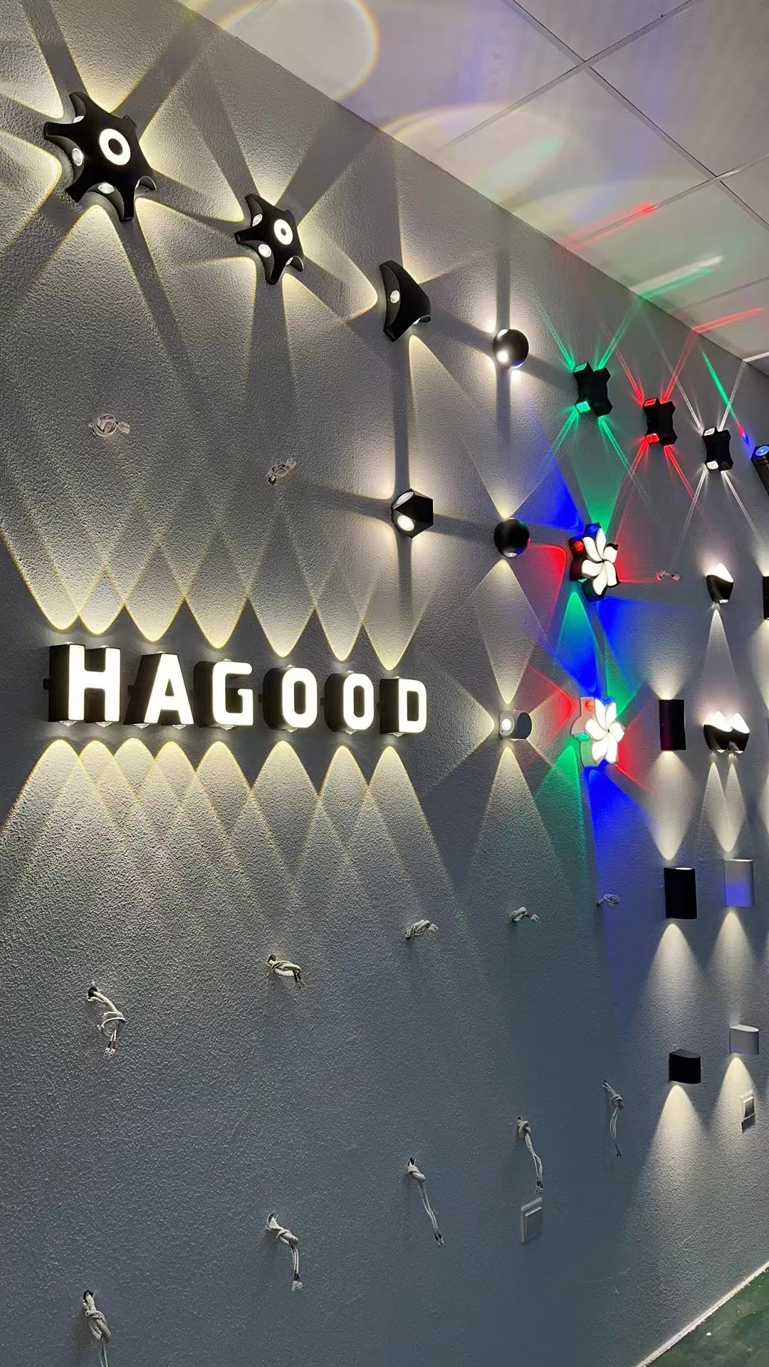 Alfabeto Lampada DIY Company LOGO Alfabeto Lampada da parete Applique da parete a led Applique da parete moderna per esterni Applique da parete a led Luci da parete Confezione da parete Illuminazione a led